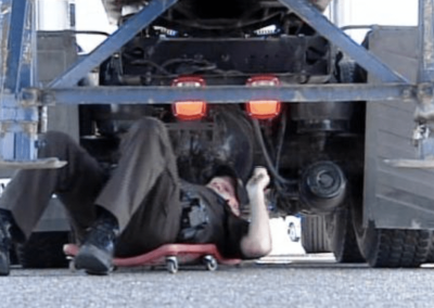 this image shows commercial truck suspension repair services in Jackson, MS
